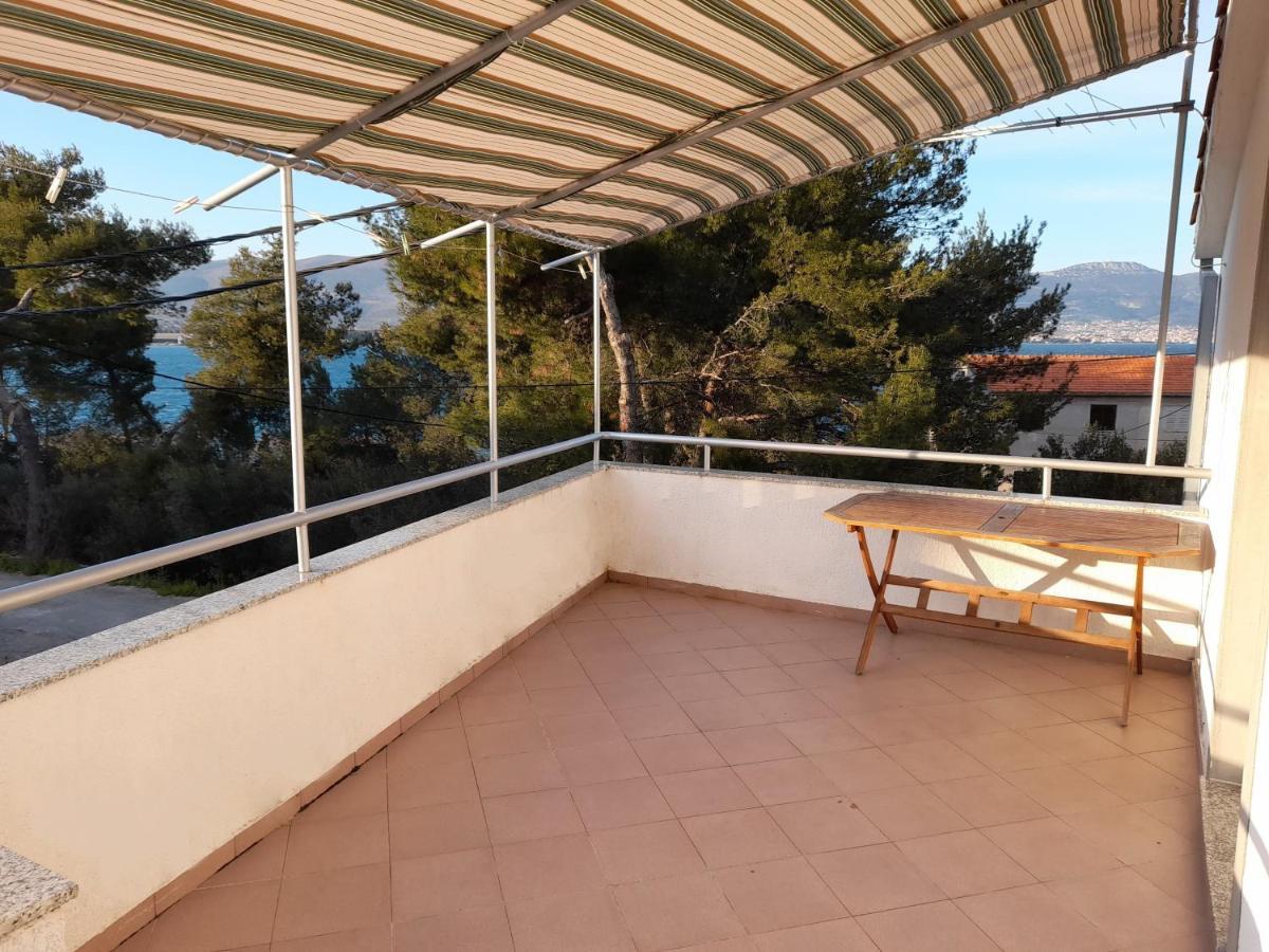 A4 Apt W Big Terrace Great Sea View Close To Beach Apartment Trogir Exterior photo